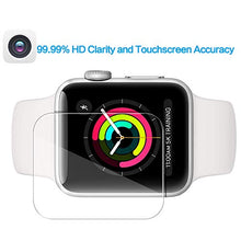 Load image into Gallery viewer, Tourist [3 Pack] Compatible for Apple Watch Tempered Glass Screen Protecto 38mm Series 3 / 2 / 1, 9H Hardness, Anti-scratch, Anti-fingerprint, Anti-bubble Easy Installation with Lifetime Replacements

