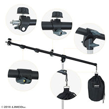 Load image into Gallery viewer, LINCO Lincostore Photography Video Studio Pro Boom Arm with Reflector Holder and Counterweight AM146
