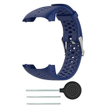 Load image into Gallery viewer, Weinisite Watch Band for Polar M400/Polar M430,Replacement Soft Silicone Band for M400/Polar M430 Sport Watch (Dark Blue)
