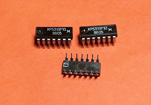 S.U.R. & R Tools KR531LR10 Analogue SN74S65, SN74S65N IC/Microchip USSR 40 pcs