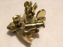 Load image into Gallery viewer, Shaheera Nautical 4&quot; Nautical Brass Sextant ~ NO BOX ~ Sextent Astrolabe A
