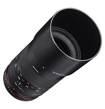 Load image into Gallery viewer, Rokinon 100mm F2.8 ED UMC Full Frame Telephoto Macro Lens for Pentax Digital SLR Cameras
