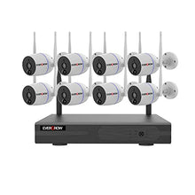 Load image into Gallery viewer, [2 Way Audio, Long Range, 10 Channel NVR] Wireless Security Dual Mode Camera System with 1TB Hard Drive, 8Pcs 1296p IP Security Surveillance Cameras Home Outdoor Alexa (8CH-A-2MP-168)
