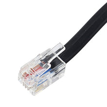 Load image into Gallery viewer, uxcell RJ9 Telephone Modem Coil Line and Cable, 9.3-Inch for Landline Telephone, Black
