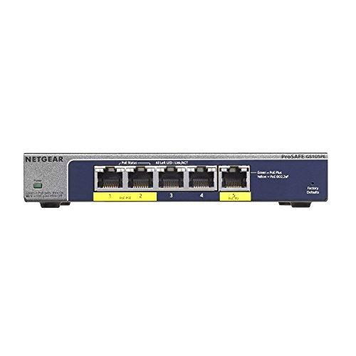 Netgear GS105PE Ethernet Switch GS105PE-100NAS