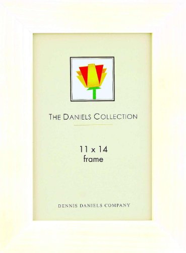 Bright-White 11x14 bevelled wood classic by Dennis Daniels - 11x14