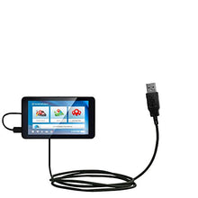 Load image into Gallery viewer, USB Data Hot Sync Straight Cable designed for the Rand McNally TND 740 with Charge Function  Two functions in one unique Gomadic TipExchange enabled cable

