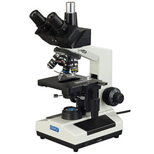Load image into Gallery viewer, OMAX 40X-2500X Brighter Darkfield Trinocular Compound Microscope with Replaceable LED Light
