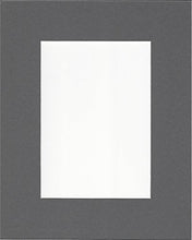 Load image into Gallery viewer, Pack of 2 24x36 Slate Grey Picture Mats with White Core, for 20x30 Pictures
