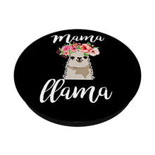 Load image into Gallery viewer, Mama Llama Alpaca Mothers Day Mom Birthday Summer Beach PopSockets PopGrip: Swappable Grip for Phones &amp; Tablets
