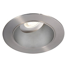 Load image into Gallery viewer, WAC Lighting HR3LEDT318PS840HBN Tesla PRO 3.5&quot; LED Round 0-30 Degree Adjustable Trim with Light Engine 4000K Narrow Beam, Haze Brushed Nickel
