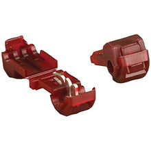 Load image into Gallery viewer, Pro Trucker Car Electronics Wiring T-Tap 22/18 Gauge, Red 100 Pack
