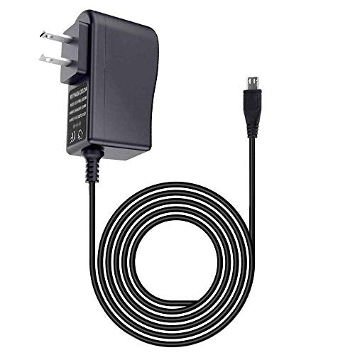 2A AC/DC Power Adapter Charger Cord for Garmin Drive Smart 61 LM 61 LMT-S HD GPS, 4 Feet, with LED Indicator