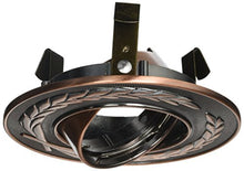 Load image into Gallery viewer, Eurofase TR-G16-0C Wreath 3-1/4-Inch Recessed Trim, Satin Copper
