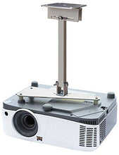 Load image into Gallery viewer, PCMD, LLC. Projector Ceiling Mount Compatible with ViewSonic PJD5255 PJD5555w PJD6350 PJD6351LS with Lateral Shift Coupling (14-Inch Extension)
