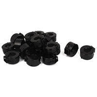 Aexit 15mm Dia Computer Accessories Cord Clip On EMI RFI Noise Ferrite Suppressor Cable Security Devices Filter 18Pcs