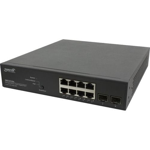 Transition Networks LITE Managed POE+ SWITCH8PORT