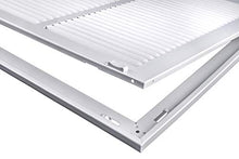 Load image into Gallery viewer, Accord ABRFWH2020 Return Filter Grille with 1/2-Inch Fin Louvered, 20-Inch x 20-Inch(Duct Opening Measurements), White
