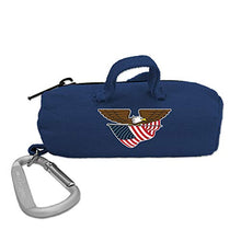 Load image into Gallery viewer, AudioSpice American Flag Collection Scorch Earbuds Mic with BudBag
