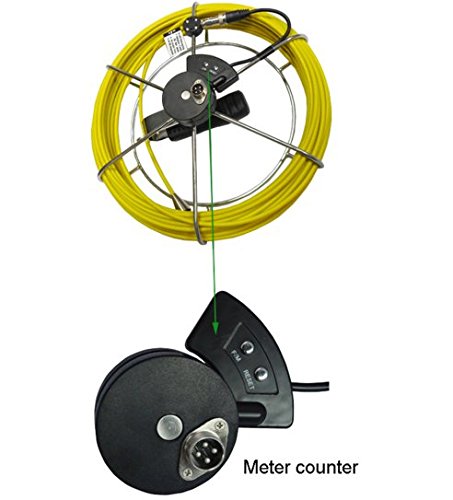  130ft / 40m Push Rod Cable Reel with Distance Counter
