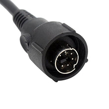 Load image into Gallery viewer, Tenq Mini DIN Plug 2pin Connect Throat Vibration MIC for Midland 75-501 75-510 75-785 75-786 GXT GXT700 GXT710 GXT735 GXT750 GXT771
