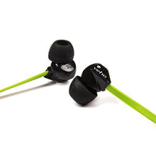 Load image into Gallery viewer, Veho Z-1 in-Ear Headphones | Anti Tangle Cable | Stereo Noise Isolating | Earbuds | Earphones - Green (VEP-003-360Z1-L)
