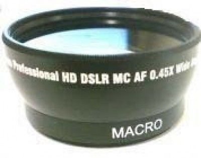 PhotoHighQuality Wide Lens, Compatible for Fuji FujiFilm S700, FujiFilm S-700, FujiFilm S800, FujiFilm S5700, FujiFilm S5800,
