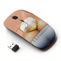 KawaiiMouse [ Optical 2.4G Wireless Mouse ] Funny Beer Brest Octoberfest
