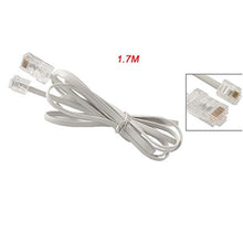 Load image into Gallery viewer, 1 X Telephone RJ11 6P4C to RJ45 8P8C,RJ45 to RJ11,Network to Telephone, Connector Plug Cable
