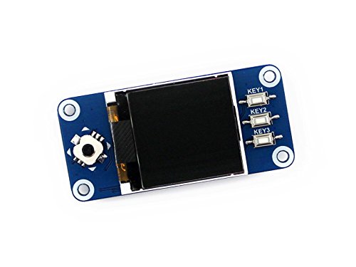 1.44inch LCD HAT SPI Interface Display 128x128 Pixel Driver ST7735SDirect-pluggable onto Raspberry Pi Series Boards Examples Provided