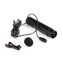 Load image into Gallery viewer, BOYA BY-M4OD Professional Omnidiretional XLR Lavalier Microphone for Video Cameras, Audio Recorders and Mixers with XLR inputs Ideal for Interviews &amp; Dialog, Black
