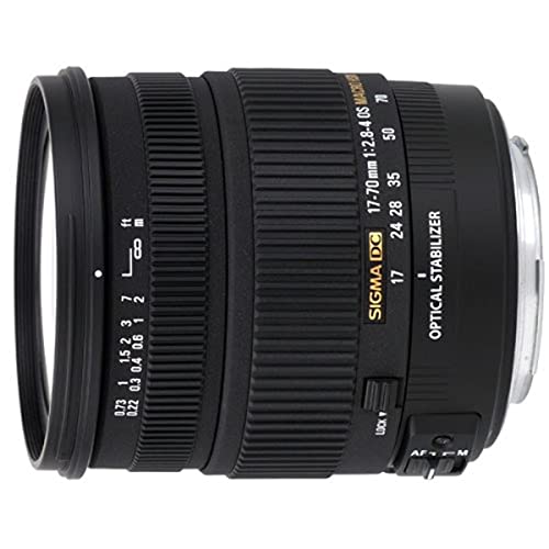 Sigma 17-70mm f/2.8-4 DC ELD OS HSM Macro Lens for Sigma Mount Digital SLR Cameras