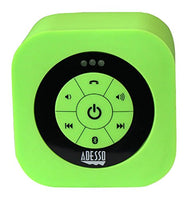 Adesso Bluetooth 3.0 Waterproof Speaker - Retail Packaging - Green
