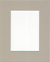 Load image into Gallery viewer, Pack of 5 11x14 Tan Picture Mats with White Core for 8x10 Pictures
