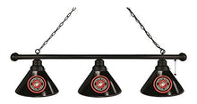 Load image into Gallery viewer, U.S. Marines 3 Shade Billiard Light with Black Fixture by Holland Bar Stool

