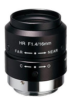 Load image into Gallery viewer, Kowa LM16JCM 2/3&quot; 16mm F1.4 Manual Iris C-Mount Lens, 2 Megapixel Rated
