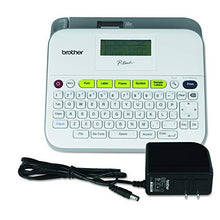 Load image into Gallery viewer, Brother P-Touch Label Maker, Versatile Easy-to-Use Labeler, PTD400AD, AC Adapter, QWERTY Keyboard, Multiple Line Labeling, White
