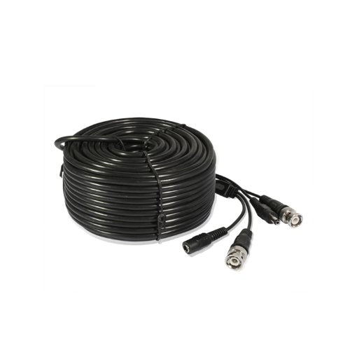 Zmodo W-VP2050 AWG22 Video + Power CCTV Cable (50 Meters, 165 Feet)
