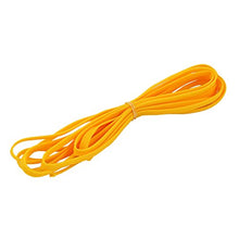 Load image into Gallery viewer, Aexit 8mm Dia Tube Fittings Tight Braided PET Expandable Sleeving Cable Wire Wrap Sheath Microbore Tubing Connectors Yellow 5M
