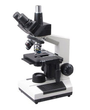 Load image into Gallery viewer, OMAX 40X-1600X Trinocular Lab Compound Microscope with Double Layer Mechanical Stage
