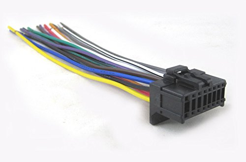 Mobilistics Wire Harness Fits Pioneer AVH-P1400DVD, AVH-P2400BT, AVH-P3400BH, AVH-P4400BH, AVH-P8400BH, AVH-X15000DVD, AVH-X2500BT + more F2