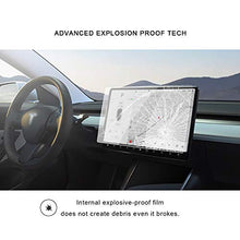 Load image into Gallery viewer, 2018 2019 2020 2021 2022 Tesla Model 3 2020 2021 2022 Model Y 15&quot; Center Control Touchscreen Car Navigation Tempered Glass Touch Screen Protector, P50 P65 P80 P80D Accessories 9H Anti-Scratch Shock Re
