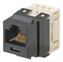 Load image into Gallery viewer, Panduit NKP5E88MBL Category-5E 8-Wire Jack Module, Black, 4-Pair
