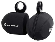 Load image into Gallery viewer, Pair Rockville RWBC80 Neoprene Covers for 8&quot; Marine Wakeboard Tower Speakers

