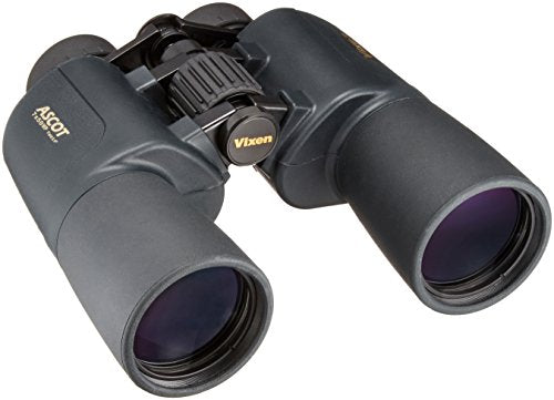 Vixen Binoculars 7 Times Ascot ZR 7  50WP Porro Prism Type 7  50WP high Eye Point Waterproof Wide-Angle Black 1562-07