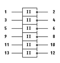 Load image into Gallery viewer, S.U.R. &amp; R Tools K155TL2 Analogue SN7414N, 7414PC IC/Microchip USSR 30 pcs
