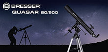 Load image into Gallery viewer, Bresser Quasar 80/900 EQ Refractor Telescope
