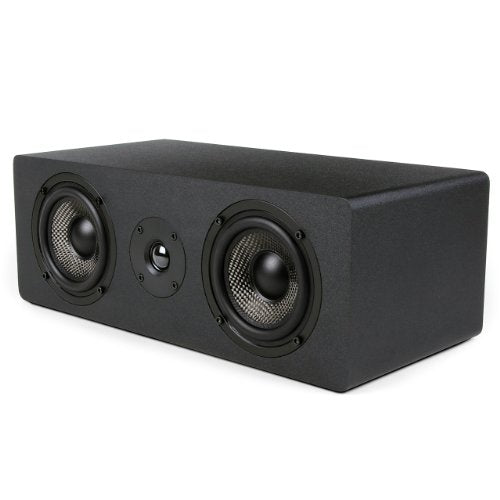Micca MB42X-C Advanced Center Channel Speaker for Home Theater, Surround Sound, Passive, 2-Way (Black, Each)