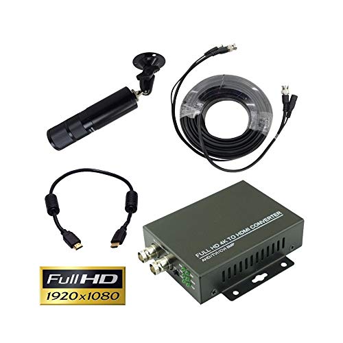 CCTV Camera Pros SYS-CVB1 Live HD CCTV Camera TV Monitor Video Display System, HD 1080p HDMI