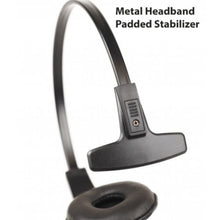 Load image into Gallery viewer, LW Single Muff Adjustable Headset Boom Mic for Kenwood 2-Pin Series Handhelds
